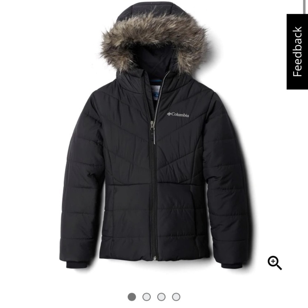 Columbia girls puffer jacket
